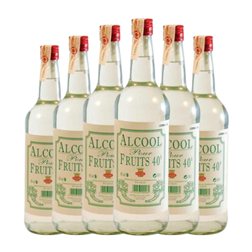 Orujo Aguardiente Slaur Sardet Alcool pour Fruits DOB 40º Maceración 1 L (Caja de 6 unidades)