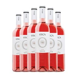 Osca Seco Somontano 75 cl Vino Rosado (Caja de 6 unidades)