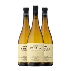 Ostatu Zabala Garnacha Rioja 75 cl Vino Blanco (Caja de 3 unidades)