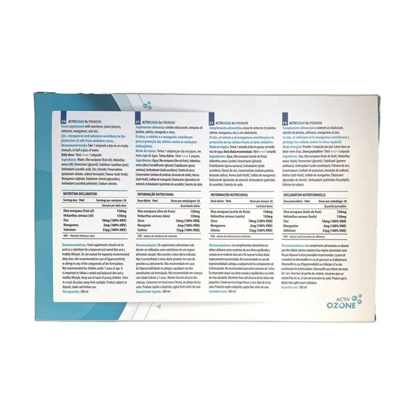 Ozone O3 Premium 30 ampoules Activozone-izquierda