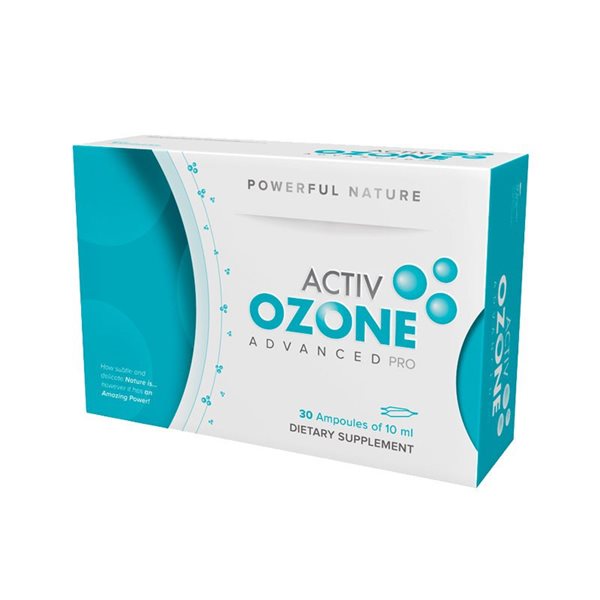 Ozone Advanced Pro 30 ampollas Activozone-lateral