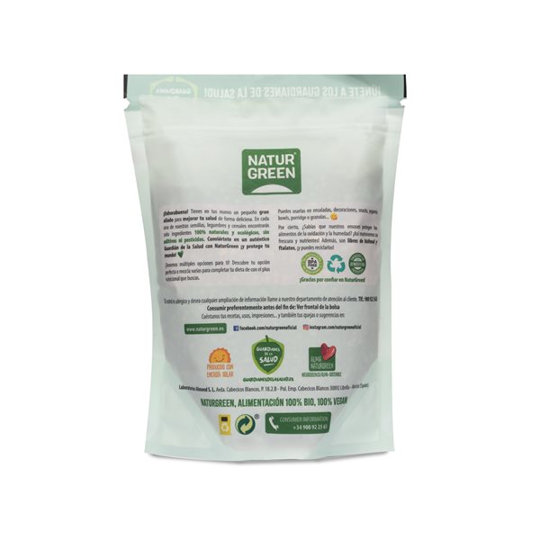 Paquet de 10 lentilles Dupuy biologiques 500g NaturGreen-trasera