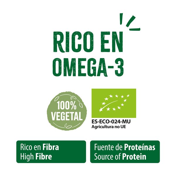 Pack 10x Lino Dorado Ecológico 500g NaturGreen-izquierda