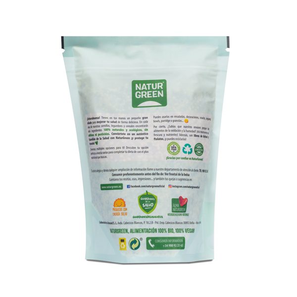 Pack 10x Semillas de Cáñamo Ecológicas 400g NaturGreen-detalle