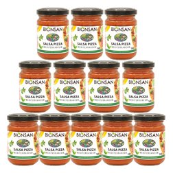 Pack 12 Salsas Pizza Ecológica Mediterraneum 140gr
