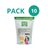Pack 10x Organic Amaranth 450g NaturGreen-izquierda