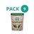 Pack of 9 Organic Ground Brown Flaxseed 150g NaturGreen-izquierda