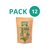 Pack de 12 sachets de graines de tournesol biologiques 225g NaturGreen-izquierda