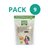 Paquet de 9x Snack de pois chiches Bio 225g NaturGreen.-izquierda