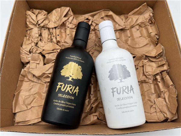 Pack 2 Aceites Gourmet FURIA Selección | Arbequina + Picual-detalle