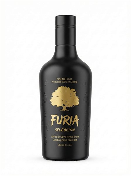 Pack 2 Aceites Gourmet FURIA Selección | Arbequina + Picual-izquierda