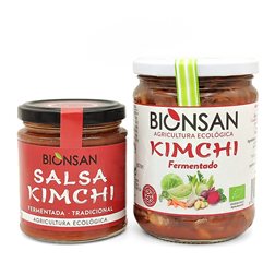 Pack 2 Fermentados: Kimchi y Salsa Kimchi Gourmet ECO