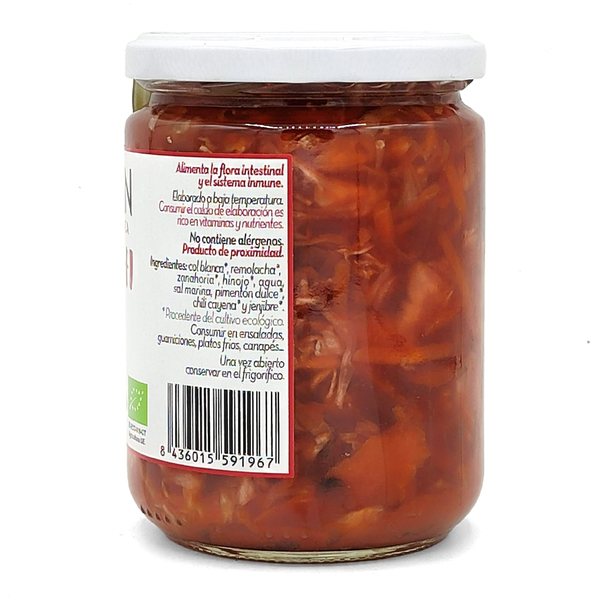 Pack 2 Fermentados: Kimchi y Salsa Kimchi Gourmet ECO-trasera