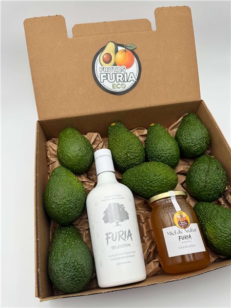 Pack 2 Kg Aguacates Premium + Aceite Arbequina + Miel Natural 500 gr (A Elegir)-lateral