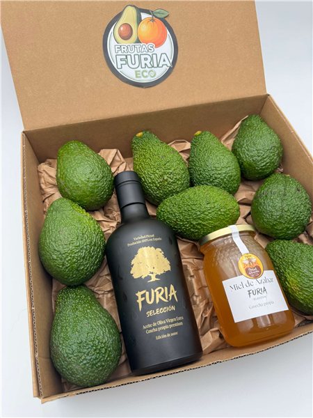 Pack 2 Kg Aguacates Premium + Aceite Picual + Miel Natural (A Elegir)-detalle