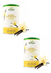 PACK 2X600 GR BATIDO SACIANTE POLVO VAINILLA