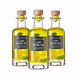Pack 3× Aceite con Ajo y Perejil 250 ml