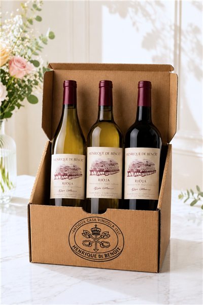 Pack 3 Botellas Colección Henrique de Benoit-trasera