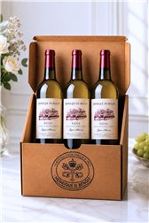 Pack of 3 Bottles of White Wine Rioja D.O.Ca 2025 Henrique de Benoit