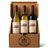 Pack 3 Flaschen Rioja-Wein D.O.Ca Henrique Benoit | 2 Premium Weißweine und 1 Rotwein Crianza Reserva de Parcela | Elegantes Geschenk | Rioja Sammlungs-Pack