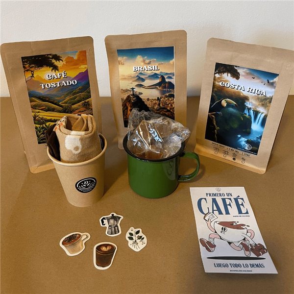 Paquet de 3 cafés de spécialité-detalle