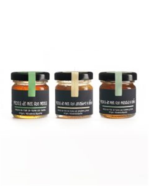 Pack of 3 Kamarere flavored honeys. Wellness.-detalle