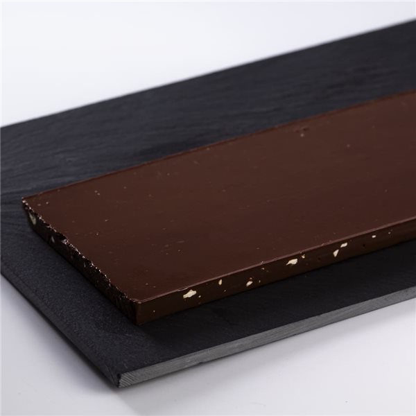 Pack of 3 handmade chocolate tablets with 10% pistachios and honey - 100 gr.-detalle