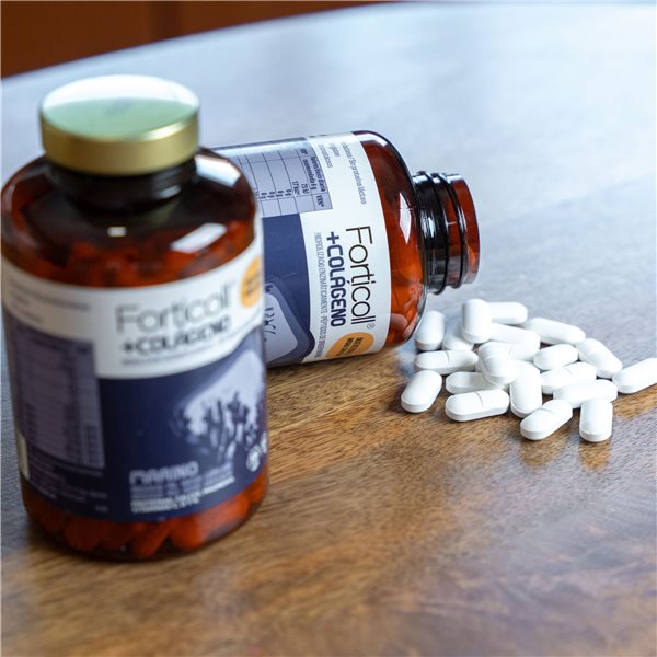 Pack 3x Marine Collagen 180 Forticoll Tablets-trasera