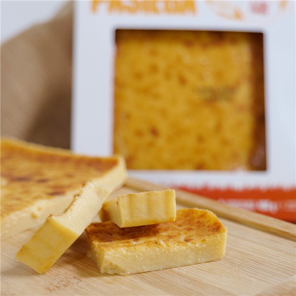 PACK 4 DER BRAUNE BÄR Quesada Pasiega Traditionell 450g - Typisches Dessert aus Kantabrien, weiche Textur und authentischer Geschmack.-trasera
