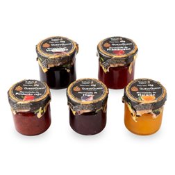 Pack de 5 mermeladas artesanales gourmet para quesos