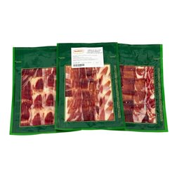 PACK 5 ENVELOPES OF IBERIAN ACORN-FED HAM 50% IBERIAN BREED SLICED BY KNIFE (100G/ENVELOPE)
