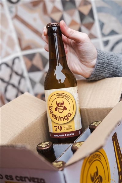 Hydromel Beekinga au romarin - Pack de 6 bouteilles 33cl-detalle