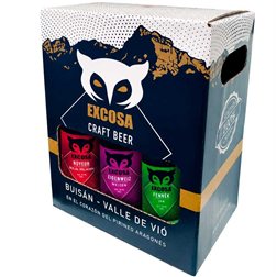 Pack of 6 Excosa Beers