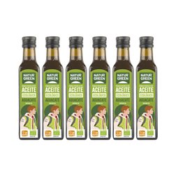 Pack 6x Organic Avocado Oil 250 ml NaturGreen