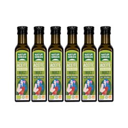 Pack 6x Huile de Noix Écologique 250 ml NaturGreen