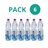 Pack 6x Agua Alcalina Ionizada 1.25l Glaice-trasera