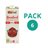 Pack 6x Boisson aux noisettes biologique Nature 1l Ecomil-trasera