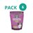 Pack 6x Erythritol Bio 1kg NaturGreen-lateral