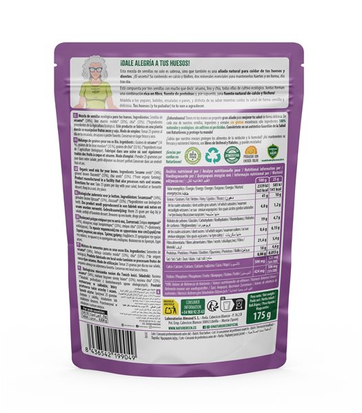 Pack 6x NaturGreen SmartMix Bones Organic 175 g-detalle