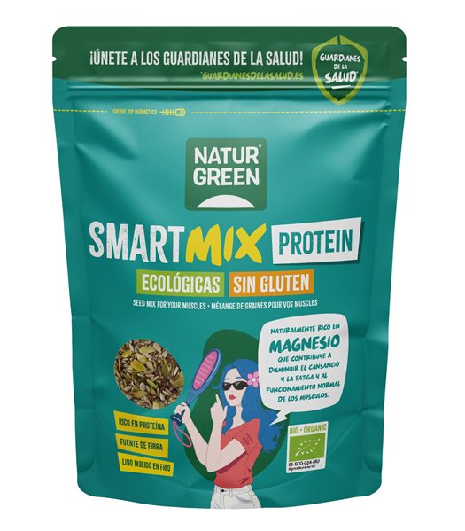 Pack de 6x NaturGreen SmartMix Protéine Bio 175 g-detalle