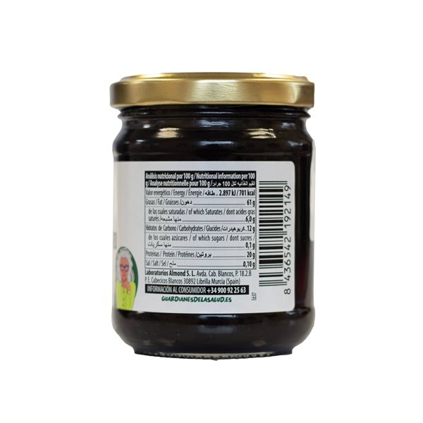 Pack de 6x Tahini Noir Biologique 180g NaturGreen-izquierda