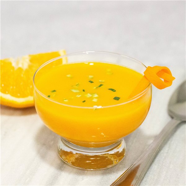 9er Pack Kalte Karotten- und Orangensuppen, 3.600g-lateral