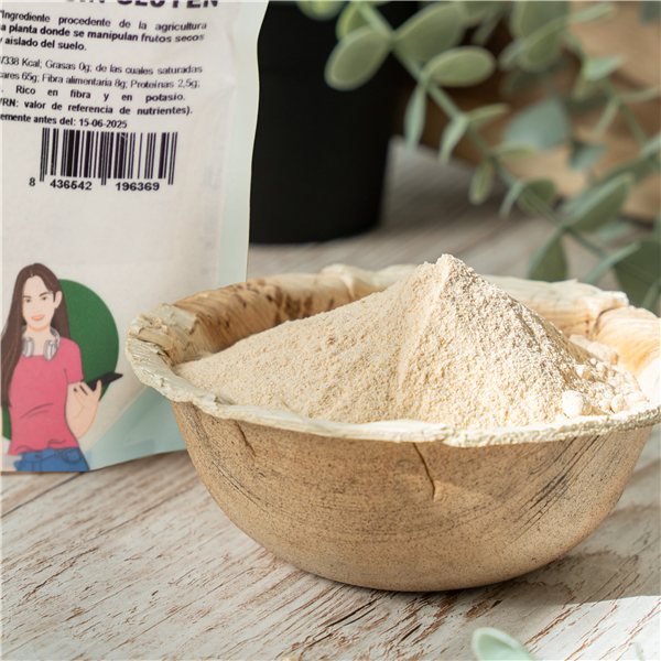 Pack 9x Farine de Datte Bio 200 g NaturGreen-trasera