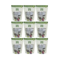 Pack of 9 Organic Poppy Seeds 175g NaturGreen