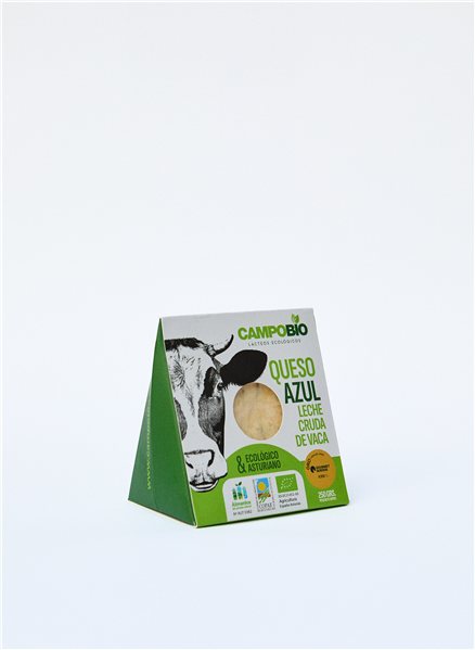 Queso Azul Ecológico CampoBio – Cuña 250 g-detalle