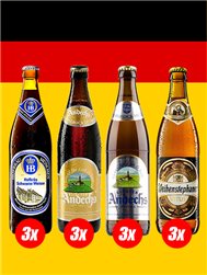 Paquet de bières allemandes d'automne 12