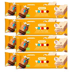 Pack of Wafer Rolls Filled with Chocolate Cream
