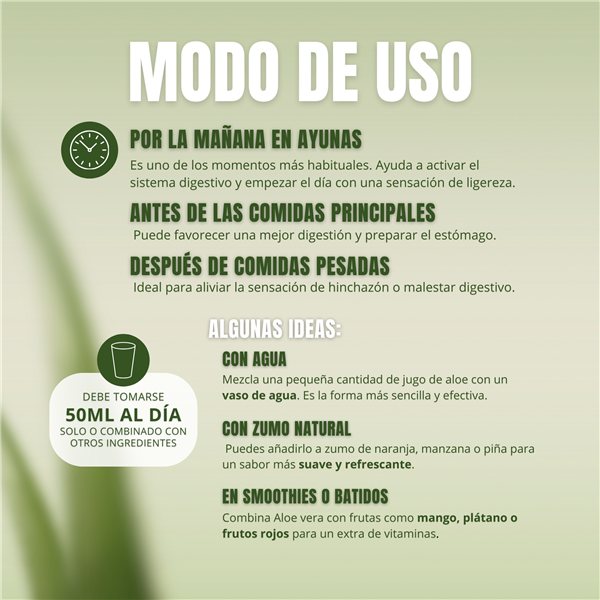 Pack de 2 Jugos de Aloe vera puro ecológico con pulpa 500 ml-izquierda