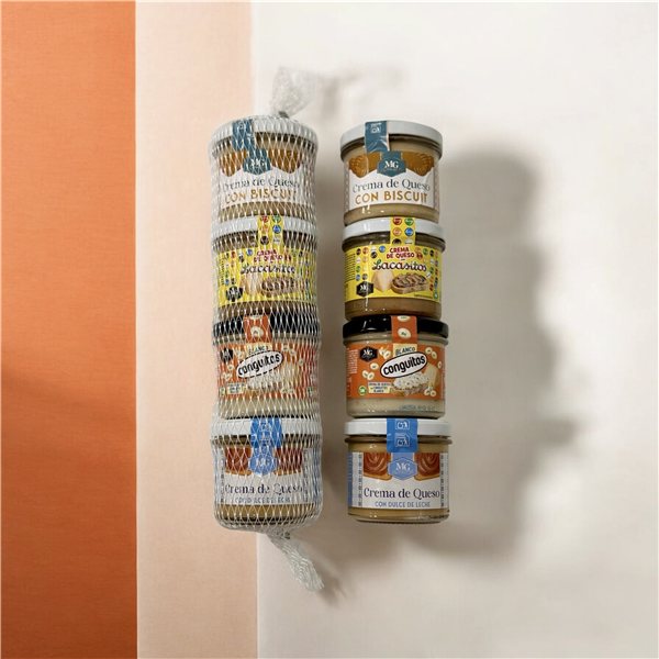 PACK DE 4 CREMAS DE QUESO DULCES MG se traduce al francés como:

PACK DE 4 CRÈMES DE FROMAGE DOUCE MG.-izquierda