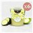 Pack of 6 Cold Cucumber and Apple Creams, 2400ml
